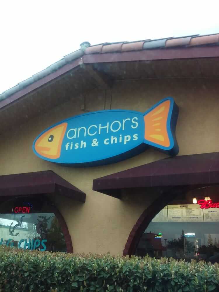 Anchors Fish & Chips Roseville, CA Full Menu, Reviews, Photos