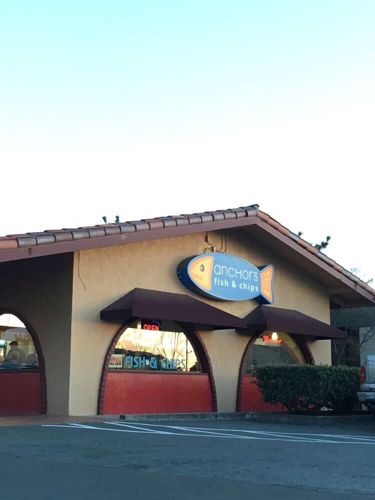 Anchors Fish & Chips Roseville, CA Full Menu, Reviews, Photos